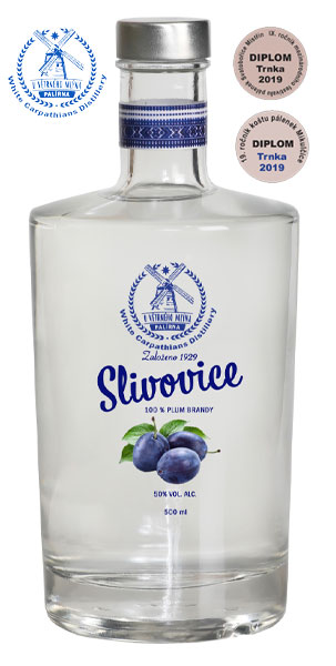 Slivovice KUŽELOV 50% 0,5l